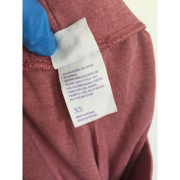 Stars Above Lounge Shorts XS Pink Drawstring Soft Sleep - Picture 5 of 6